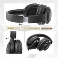 KVIDIO Bluetooth Headphones Over Ear, 65 Hours Wireless Headphones with Microphone, Foldable Lightweight HiFi Stereo Headset with Deep Bass Headphones for Travel Work Laptop PC Cellphone 🍁 All In One Marketplace Canada