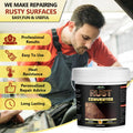Meuvcol 2-in-1 Rust Converter & Metal Primer, 35 Floz Black Rust Remover Paint For Metal, Ultra Automotive Rust Reformer & Seal, Long-Lasting Rust Preventative Coating, Rust Inhibitor Repair Kit 🍁 All In One Marketplace Canada