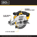 DEWALT 6-1/2-Inch 20V MAX Circular Saw, Tool Only (DCS391B) , Yellow 🍁 All In One Marketplace Canada