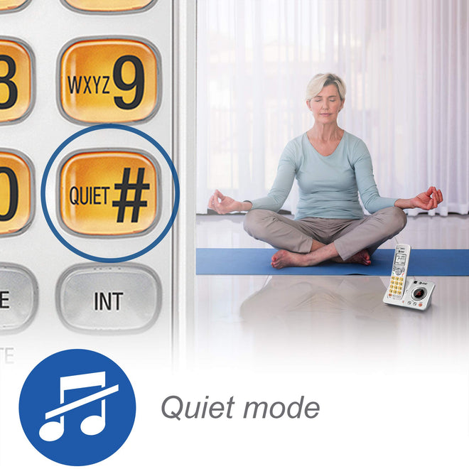 AT&T DECT 6.0 3 Cordless Phones with Caller ID, Handset Speakerphones, White and Grey 🍁 All In One Marketplace Canada