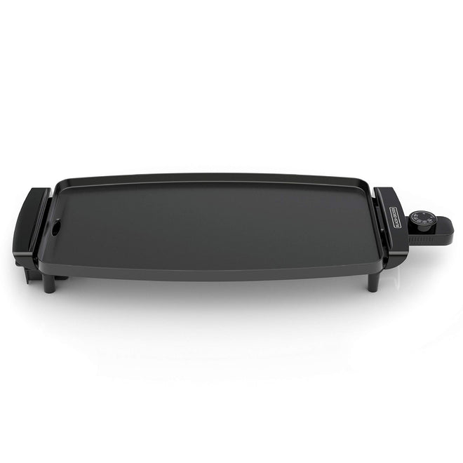 BLACK+DECKER Electric Griddle with Removable Temperature Probe, Indoor Grill, Pancake Griddle, Black, GD1810BC 🍁 All In One Marketplace Canada