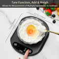 Vitafit 33lb Food Scale, High Accuracy 0.1oz by Our Professional Scale Factory Since 2001, Food Scale Digital Kitchen for Cooking Baking Coffee, LED Display, 3xAAA Battery, Black 🍁 All In One Marketplace Canada