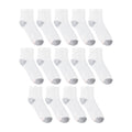 Hanes Womens Value Pack, Ankle Soft Moisture-wicking Socks, Available In 10 And 14-packs, White - 14 Pack, 5-9 US 🍁 All In One Marketplace Canada