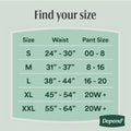 Depend FIT-FLEX Adult Incontinence Underwear for Women, Maximum Absorbency, S, Blush, 32 Count 🍁 All In One Marketplace Canada