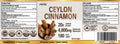 Herba Ceylon Cinnamon Capsules 4000mg - 180 Vegetable Capsules | Powerful 20:1 Extract from Sri Lanka | Equivalent to 4,000mg Dry Ceylon Cinnamon Powder | Made in Canada 🍁 All In One Marketplace Canada