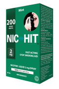Quit Smoking Aid Nicotine Spray Nic-Hit Mint Flavor 2mg - 200 Sprays 🍁 All In One Marketplace Canada