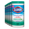 Clorox Disinfecting Wipes, Fresh Scent, 75 Count, Multi-Pack of 6 Canisters 🍁 All In One Marketplace Canada