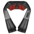 Nekteck Shiatsu Back Neck Massager,2026 Upgraded 3D Back Shoulder Kneading Massage Pillow, Deep Kneading Shoulder Massager with Heat, Waist Massage Pillow for Home Car and Office Use (NOT Cordless) 🍁 All In One Marketplace Canada
