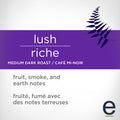 Ethical Bean Lush Medium Dark Roast Fairtrade Organic Whole Bean Coffee 907g Bag, 6 ct Case 🍁 All In One Marketplace Canada