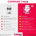 Pharmaris i-max Polysaccharide Iron Complex, 150 mg Elemental Iron Supplement for Treatment and Prevention of Iron Deficiency Anemia, 250 mg Vitamin C, 1000 mcg Vitamin B12, No Artificial Dyes, Vegan, 100 Capsules 🍁 All In One Marketplace Canada