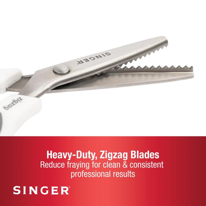 SINGER ProSeries™ 9" Pinking Shears, Stainless Steel No-Fray Zigzag Edge 🍁 All In One Marketplace Canada