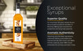 Maison Routin 1883 Peach Syrup, Pet Bottle 1000 Milliliter 🍁 All In One Marketplace Canada