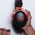 HyperX Cloud Alpha - Gaming Headset, Dual Chamber Drivers, Legendary Comfort, Aluminum Frame, Detachable Microphone, Works on PC, PS4, PS5, Xbox One/ Series X|S, Nintendo Switch and Mobile – Red 🍁 All In One Marketplace Canada