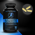 Nutratology® Glucosamine Joint Supplement with Chondroitin, MSM & Turmeric | Canadian-Made | Joint Pain Relief Supplements - 1500MG Glucosamine - Supports Healthy Joints & Cartilage - 180 Capsules 🍁 All In One Marketplace Canada