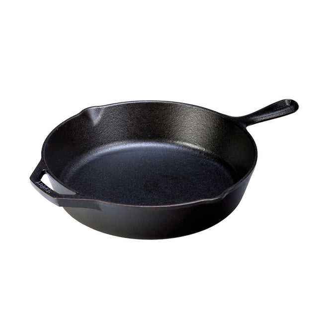 LODGE MFG L10SK3 Lodge Logic, 12" Diameter, 2" Deep, Pre-Seasoned Cast Iron Skillet, black 🍁 All In One Marketplace Canada