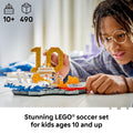 LEGO Editions Kylian Mbappé – Soccer Highlights - Building Set for Boys & Girls, Ages 10+ - Collectible Soccer Gift with Plaque - Kids Bedroom or Shelf Decor - 43013 🍁 All In One Marketplace Canada