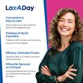 LAX-A-Day Powder Laxative - No Taste, No Grit, No Sugar - Clinically Proven Relief of Occasional Constipation (60 Doses, 1020g) 🍁 All In One Marketplace Canada