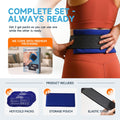BICAREE Cold Gel Ice Packs Reusable for Injuries, Cold Compress - Relieves Muscle Pain, Sports Injury Recovery, Reduces Swellin (3-Piece Set) 🍁 All In One Marketplace Canada