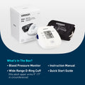 OMRON Iron Upper Arm Blood Pressure Monitor - Clinically Validated Blood Pressure Cuff - Medical Grade with Wide Range 17" Arm Cuff 🍁 All In One Marketplace Canada