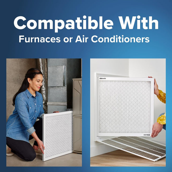 Filtrete 20x20x1 Furnace Filter, MPR 300, MERV 5, Clean Living Basic Dust 3-Month Pleated 1-Inch Air Filters, 6 Filters 🍁 All In One Marketplace Canada