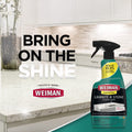 Weiman Granite Cleaner and Polish - 12 Fluid Ounce - Enhances Natural Color in Granite, Quartz, Marble, Soap Stone and More 🍁 All In One Marketplace Canada