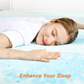 Sweetcrispy 3 Inch Twin Memory Foam Mattress Topper, Blue 🍁 All In One Marketplace Canada