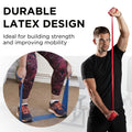 THERABAND Resistance Bands Set, 7 Pack 6 ft Exercise Bands, Light to Extra Heavy Levels 1–7, Latex Stretch Bands for Strength Training, Pilates, Mobility & Full Body Home Workouts 🍁 All In One Marketplace Canada