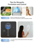 YISSVIC Bug Zapper Racket 4000 Volt Electric Fly Swatter Fly Zapper Indoor Outdoor Dual Modes with Attractant Light Rechargeable 🍁 All In One Marketplace Canada