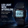 Casio Men’s W800H-1AV Classic Sport Watch with Black Band 🍁 All In One Marketplace Canada