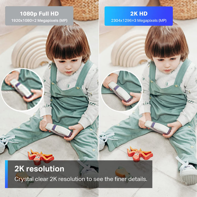 TP-Link Tapo 2K Indoor Home Security WiFi Camera, Up to 30ft Night Vision, Privacy Mode, Sound & Light Alarm, Up to 512 GB microSD Card Slot, Two-Way Audio, Works w/Alexa and Google (Tapo C110) 🍁 All In One Marketplace Canada