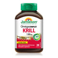 Jamieson Omega Complete Pure Krill Oil, 1000 mg, 30 Softgels, No Fishy Aftertaste, Supports Heart Health, High Potency, Provides Superior Absorption. With Antarctic Krill Oil, Proudly Canadian 🍁 All In One Marketplace Canada