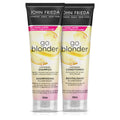 John Frieda Go Blonder Duo for Blondes, Lightening Shampoo and Conditioner, Gradually lightens and brightens natural, colour-treated and highlighted blonde hair, peroxide and ammonia free. Packaging May Vary 🍁 All In One Marketplace Canada