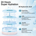 5% Hyaluronic Acid Serum Ultra Moisturizing & Elastic Skin - Wake Nature Perfection Hyaluronic Acid - Anti-Aging Serum for Face Single-Use Vials Skincare - Repair Sensitive Skin (1.5 ml)*30 🍁 All In One Marketplace Canada