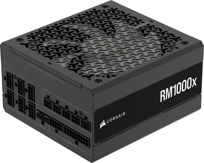 CORSAIR RM1000x Fully Modular Low-Noise ATX Power Supply – ATX 3.1 Compliant – PCIe 5.1 Support – Cybenetics Gold Efficiency – Native 12V-2x6 Connector – Black 🍁 All In One Marketplace Canada