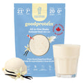 Good Protein Vegan Plant-based Protein Powder 100% Natural, Non-GMO, Dairy-free, Gluten-free, Soy-free, No Added Sugar and Nothing Artificial. Vanilla Milkshake All-in-One Shake 880 grams 🍁 All In One Marketplace Canada