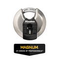 MASTERLOCK 70mm Disc Padlock, 2-3/4", Silver M40XKADCCSEN 🍁 All In One Marketplace Canada