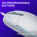 Logitech G203 Wired Gaming Mouse - White 🍁 All In One Marketplace Canada