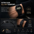 Casio F-91WB Series | Men's Digital Watch | Environmentally Friendly Bio-Based Resin | Alarm | Date Indicator | 7-Year Battery, Black 🍁 All In One Marketplace Canada