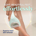 Dr. Scholl's Pedi Perfect Pro Electric Foot Callus Remover, Waterproof, Rechargeable with x3 Roller Heads, Removes Hard Skin for Soft Beautiful Feet, 90 Minute Run Time, Dust Catcher, Pedicure Tools 🍁 All In One Marketplace Canada