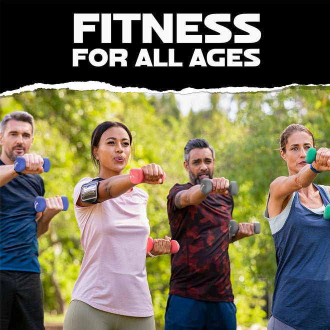 Yes4All Dumbbell Neoprene, poids et haltere, Weight set, hand weights for women, dumbbells pair, free weights (Black - 10lbs) 🍁 All In One Marketplace Canada
