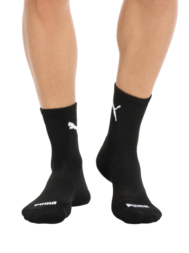 PUMA Men's 8 Pack Athletic Cushioned High Quarter Crew Socks, Black/White, 10-13 🍁 All In One Marketplace Canada