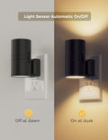 L LOHAS LED Night Light Plug in, [2 Pack] Modern Night Light, Dusk to Dawn Sensor, 0-100LM Adjustable Brightness, Soft White 3000K, Dimmable Night Lights with Light Sensor for Hallway Bedroom Stairway 🍁 All In One Marketplace Canada