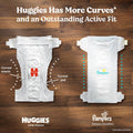 Huggies Size 6 Diapers, Little Movers Baby Diapers, Size 6 (35+ lbs), 50 Count 🍁 All In One Marketplace Canada