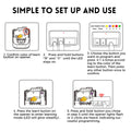 2 for Chamberlain LiftMaster Craftsman Garage Door Opener Remote 893LM 893Max 971LM Universal 🍁 All In One Marketplace Canada