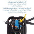 Maxi Cosi Mico Infant Car Seat Base - Compatible with All Mico Infant Car Seats, Adjustable, Anti-Rotation Stability Leg, Integrated Belt Lockoff, Self-Retracting One-Click UAS System, Black 🍁 All In One Marketplace Canada