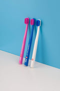 Curaprox CS 5460 Ultra Soft Toothbrush (3-Pack Bilingual) - Gentle Soft Bristles Tooth Brush for Sensitive Gums - Premium Swiss Oral Care Recommended by Dentists - For Adults & Teens 🍁 All In One Marketplace Canada