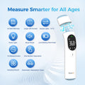 Thermometer Forehead and Ear Thermometer Digital Infrared Thermometer Baby Thermometer Accurate 1s Measure 40 Set Memory Mute Mode LED Screen for Adults Kids Fever Alarm with Storage Bag 🍁 All In One Marketplace Canada