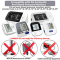 Alcarefam Extra Large Blood Pressure Cuff, 22-66cm XXL Cuff for Big Arms, Replacement Adult Cuff Compatible with Omron BP Monitors, 7 Connectors 🍁 All In One Marketplace Canada