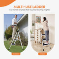 Sweetcrispy 3 Step Ladder, Folding Step Stool, Anti-Slip Pedal 🍁 All In One Marketplace Canada