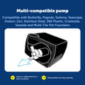 PetSafe Replacement Pump for Pet Drinking Fountains, Compatible with PetSafe Drinkwell Ceramic, Stainless Steel and 360 Dog and Cat Water Dispensers - PAC00-13206 🍁 All In One Marketplace Canada